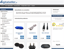 Tablet Screenshot of digitalseller.nl